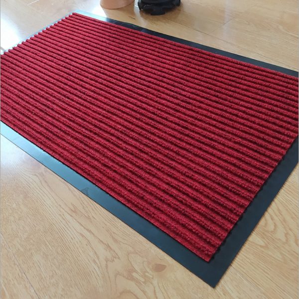 tapis maison paillasson bordeaux