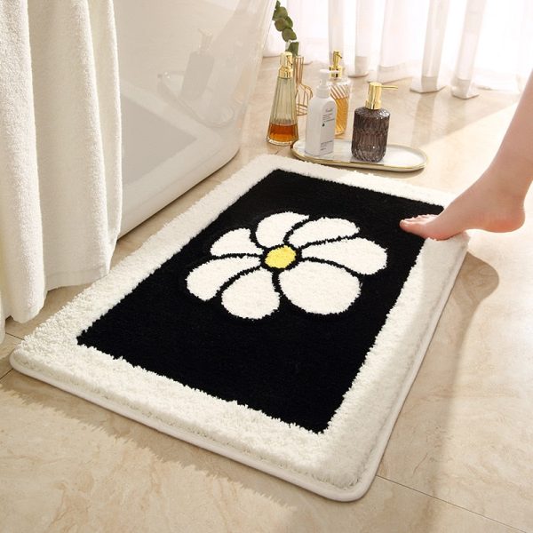 tapis de bain noir