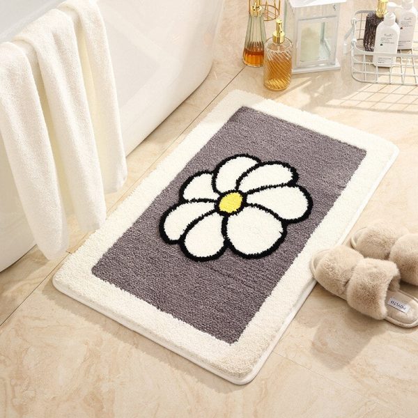 tapis de bain épais et moelleux