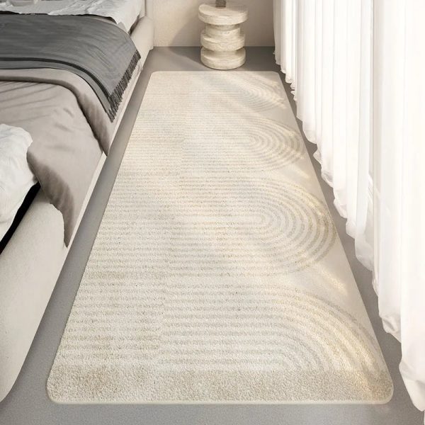 tapis de couloir beige