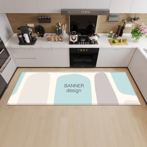 tapis cuisine élégant