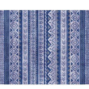 tapis berbere bleu traditionnel