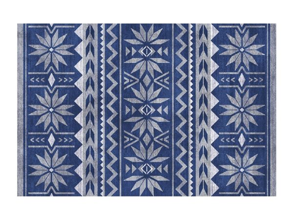 tapis berbere poil long élégant