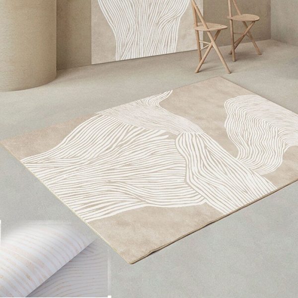 grand tapis vintage salon