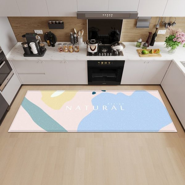 tapis devant évier de cuisine