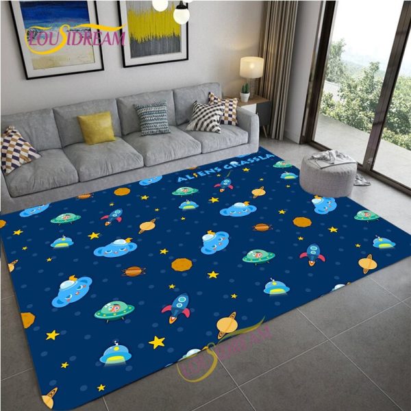 tapis chambre d'enfant coloré