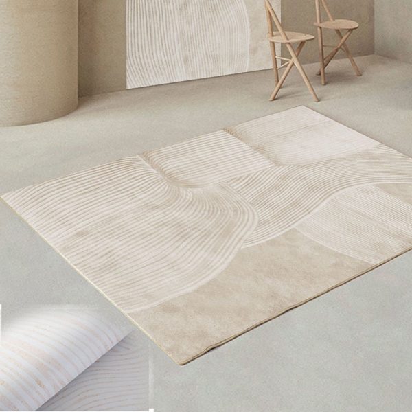 tapis maison élégant beige