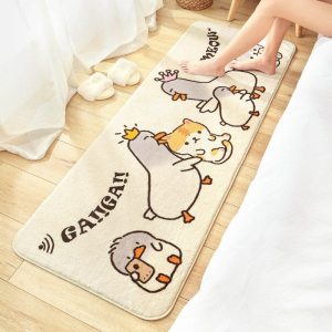 tapis chambre rectangulaire élégant