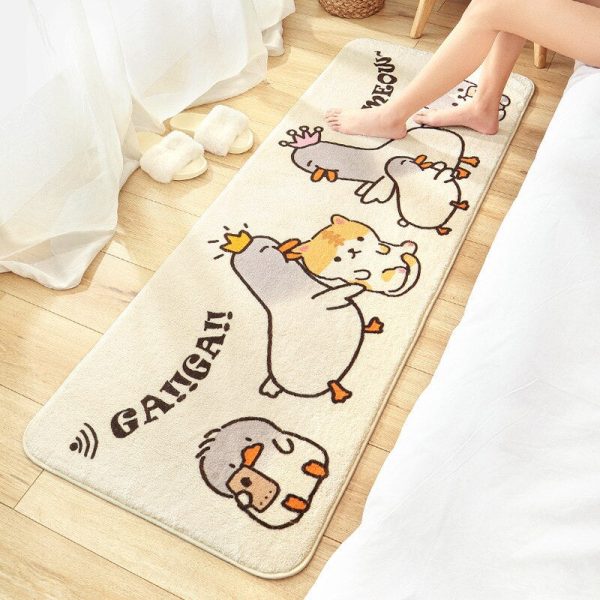tapis chambre rectangulaire élégant