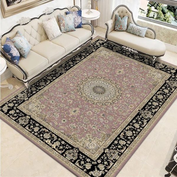 Tapis persan vintage élégant