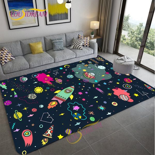 tapis enfant chambre coloré