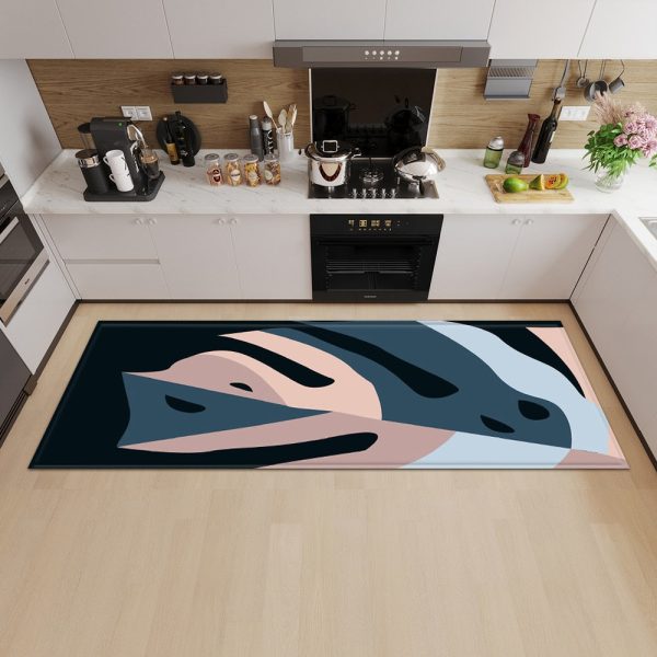 tapis vinyle cuisine design