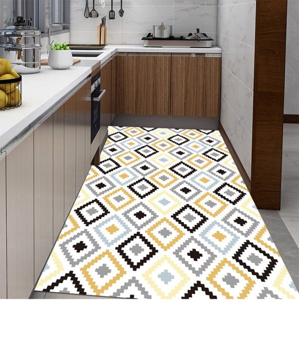 tapis vinyle coloré