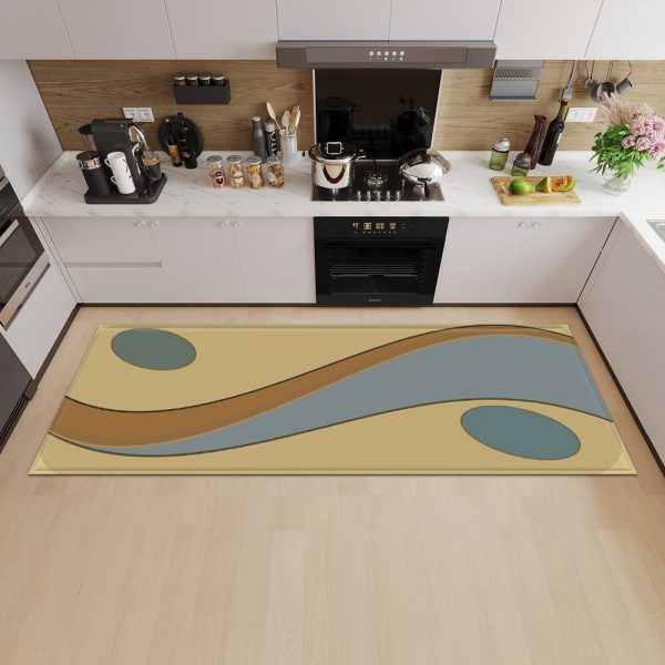 tapis long cuisine élégant
