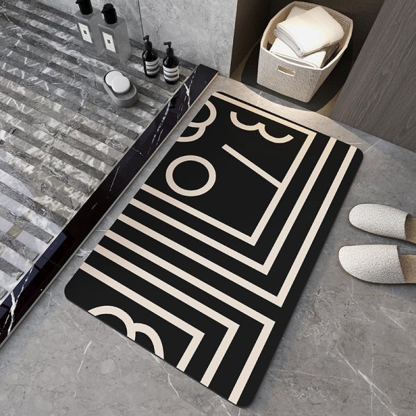 tapis de bain design original