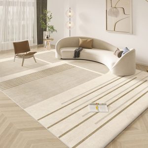 Tapis xxl salon élégant