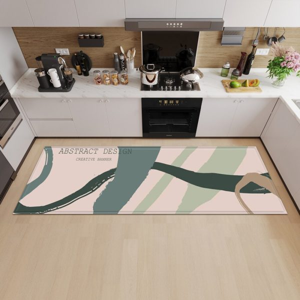 tapis cuisine élégant moderne