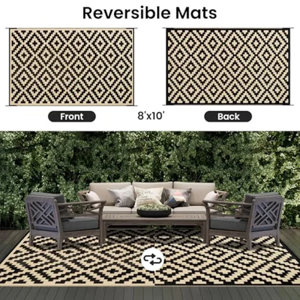 tapis terrasse élégant