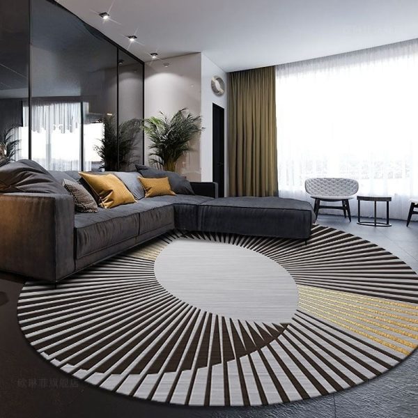 tapis moderne motif rayure