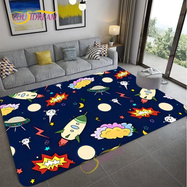tapis pour enfant aux motifs colorés