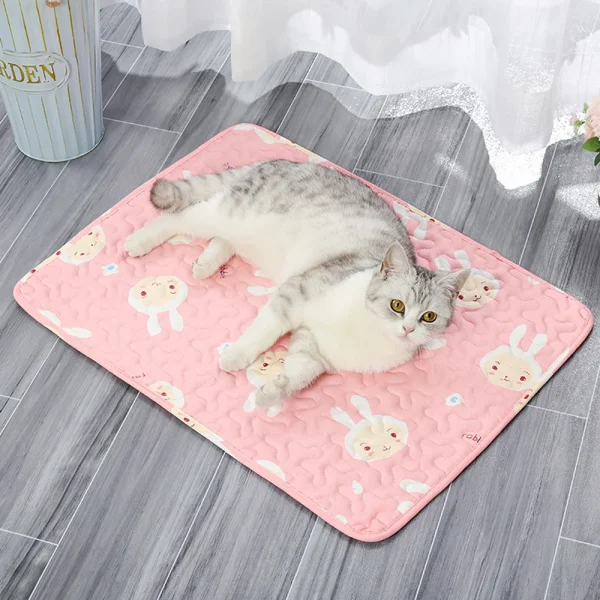 Tapis de sole chat luxueux