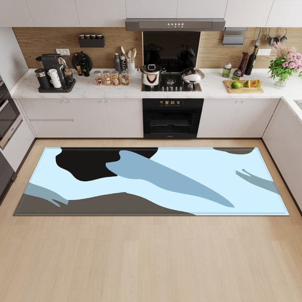 tapis en vinyle cuisine moderne