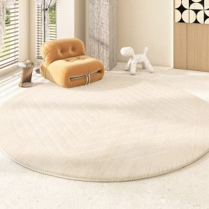 Tapis blanc pour salon