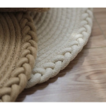 tapis maison jute ovale