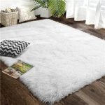 tapis de salon blanc