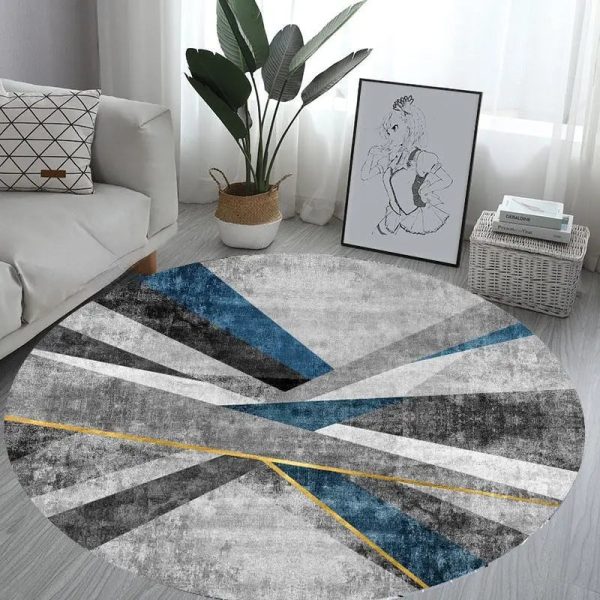 tapis rond salon