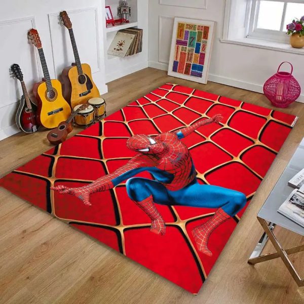 tapis Spiderman Rouge vif