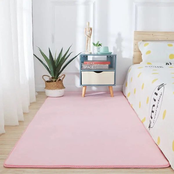 Tapis chambre rose élégant