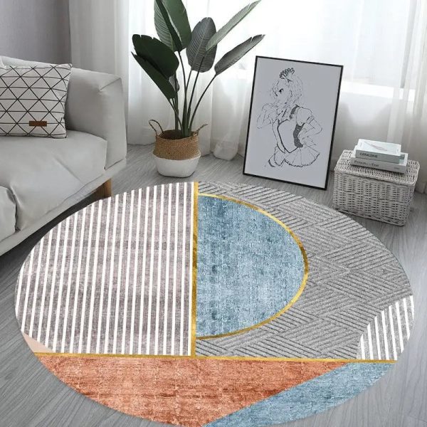 tapis coloré pour salon