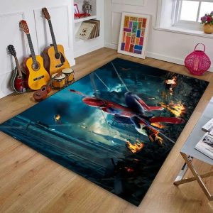 tapis enfant super-hero