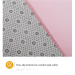 Tapis rose pour chambre harmonieuse