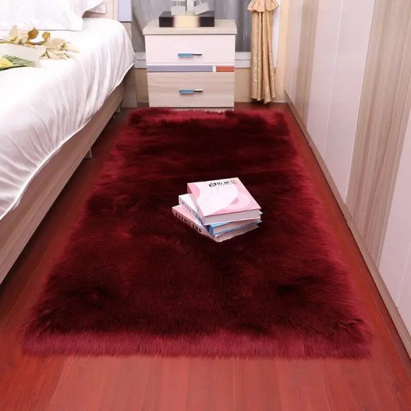 Tapis de chambre Bordeau