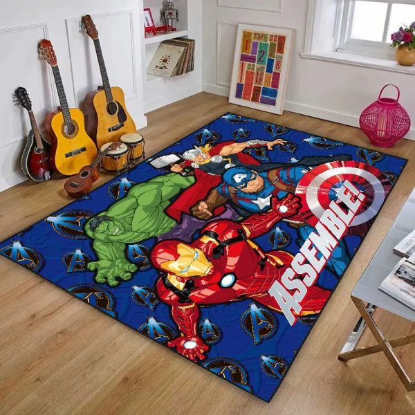tapis Avengers héros