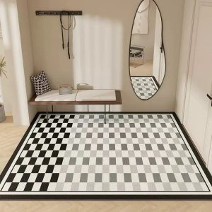 tapis de cuisine en vinyle élégant