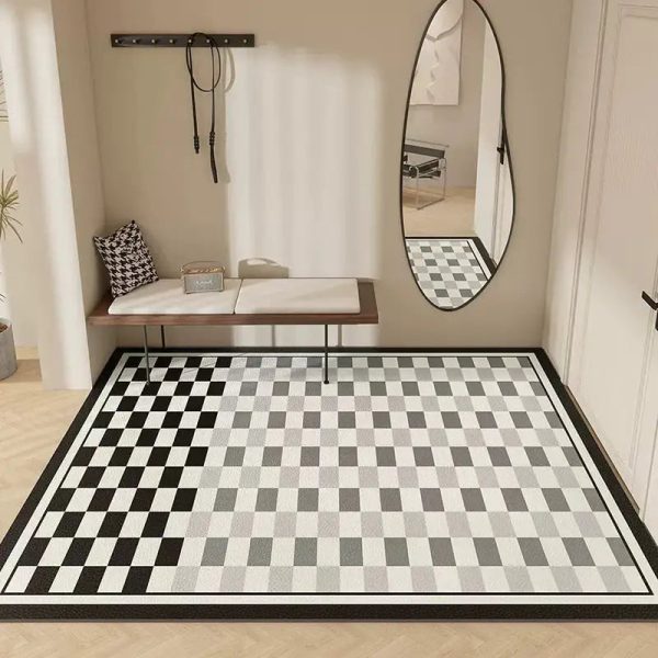 tapis de cuisine en vinyle élégant