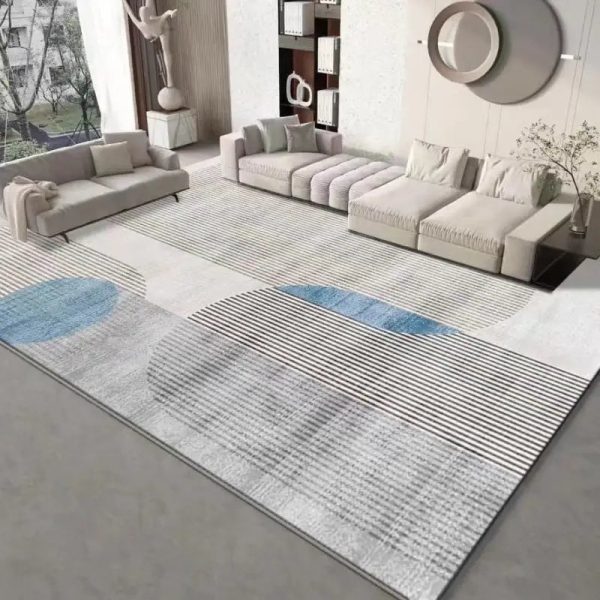 tapis persan salon moderne