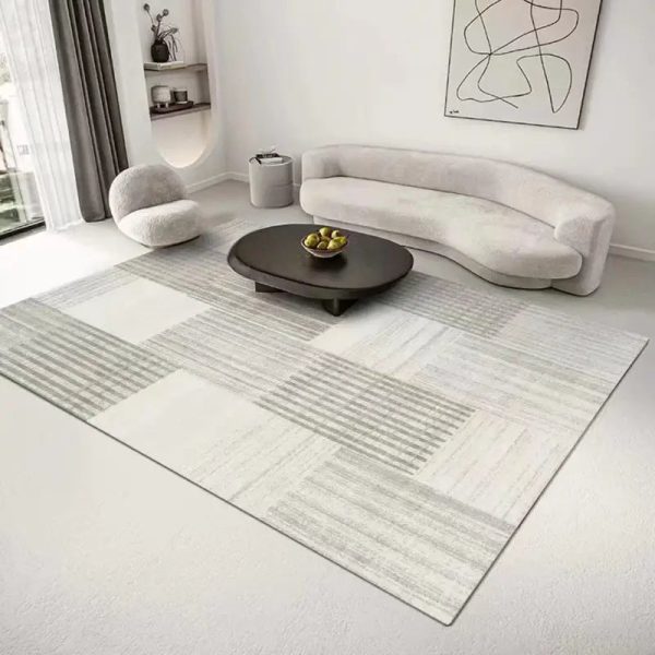 tapis rectangle moderne
