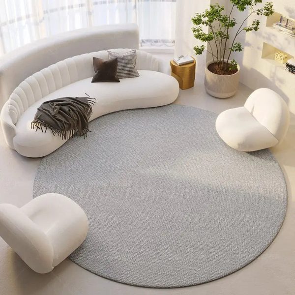 tapis rond 120 cm moderne