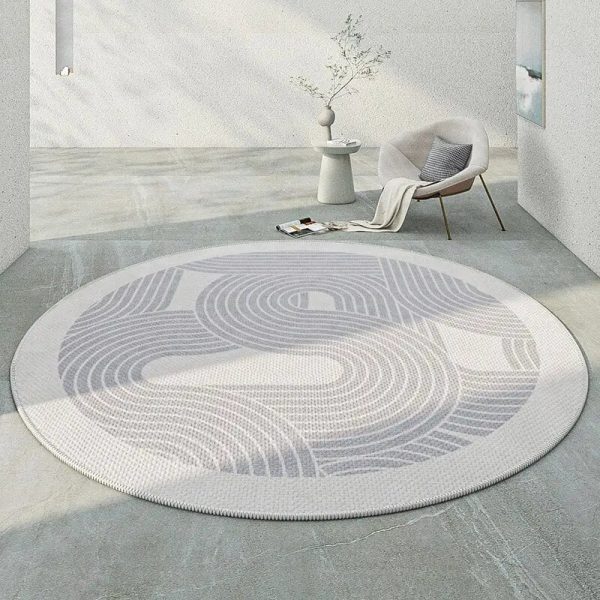 tapis rond 200 cm