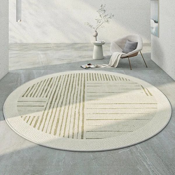 tapis rond 80 cm
