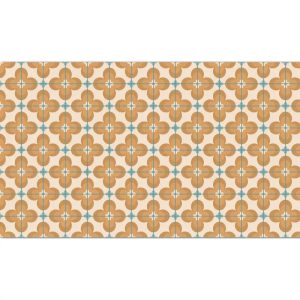 tapis vinyle beige