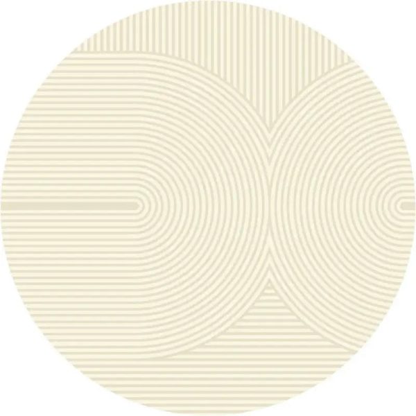 Tapis à rayure blanc