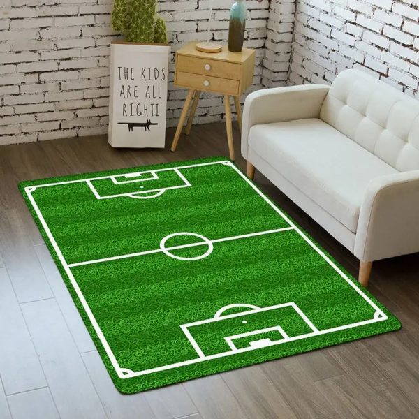 tapis enfant foot moderne
